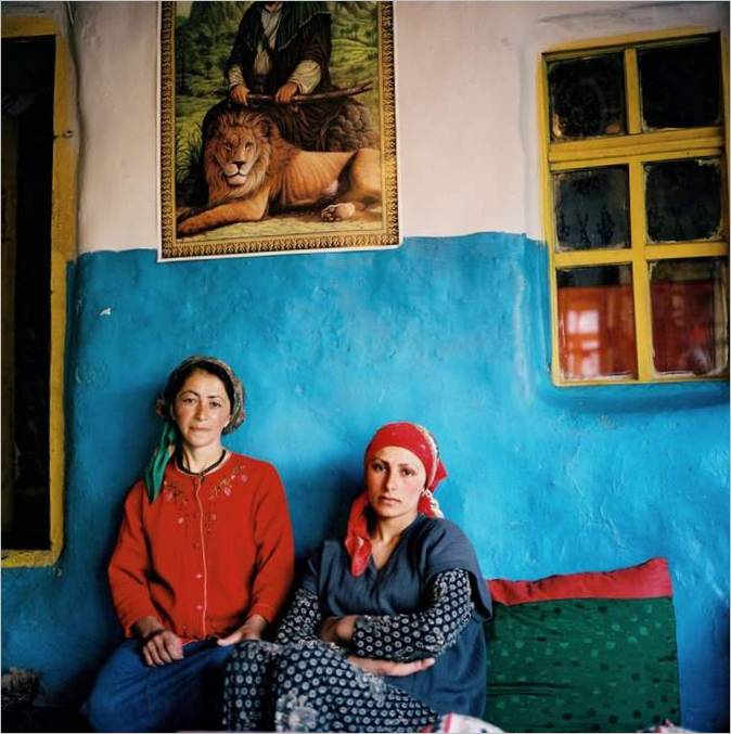 Casa della cognata. Il villaggio di Khinalig. Azerbaigian, 2006