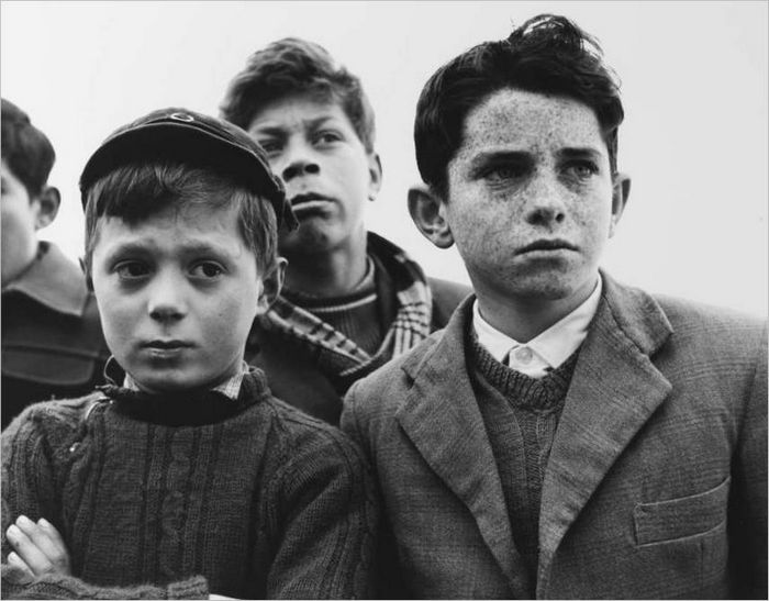 Ragazzi a Cimola, 1958