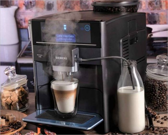 Macchina per caffè latte Siemens TE65