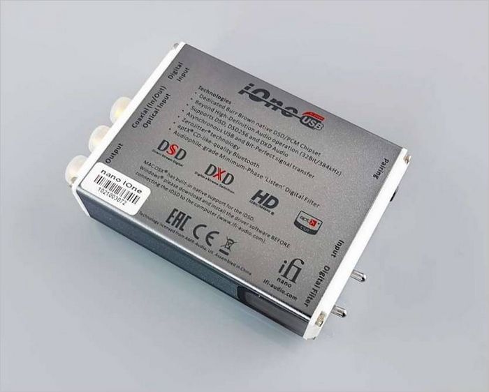 Il DAC portatile iFi Nano iOne Il DAC portatile iFi Nano iOne
