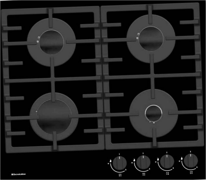 Electronicsdeluxe GG4_750229FElectronicsdeluxe_GG4_750229F piano cottura a gas
