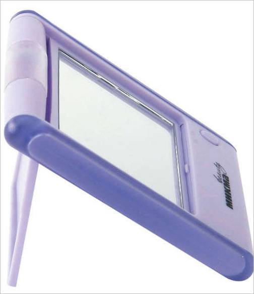 Specchio pieghevole con illuminazione Mikma IP-2300