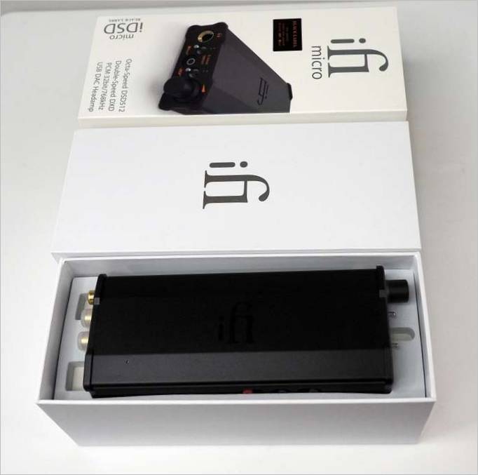 DAC portatile iFi micro idsd black labe