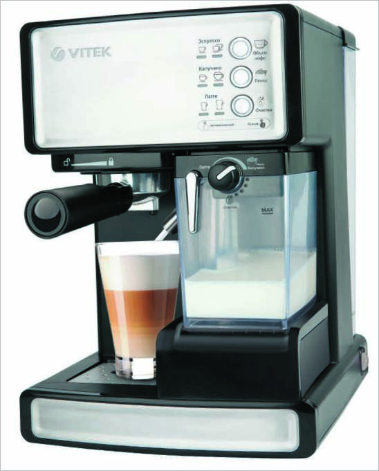 Macchina per caffè espresso Vitek VT-1514 BK Vitek_VT-1514_BK