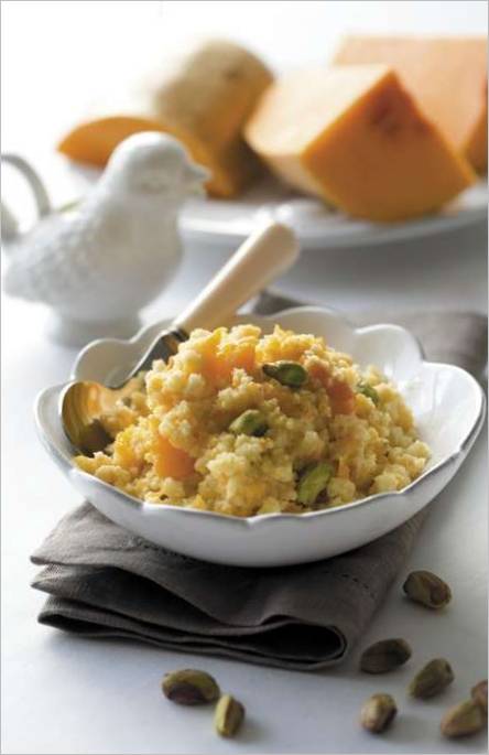 Porridge di miglio con zucca