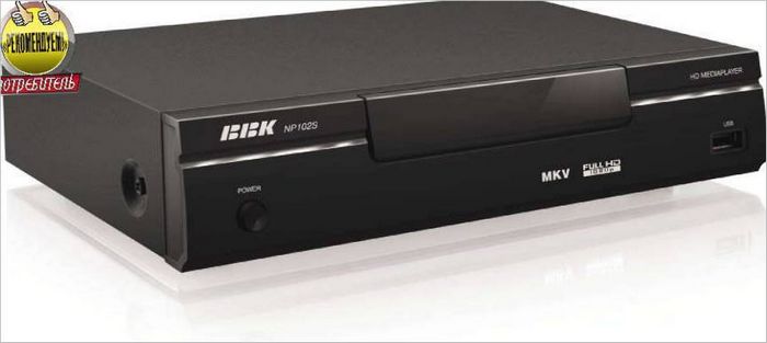 BBK PopcornTV NP102S Lettore multimediale di rete Full HD
