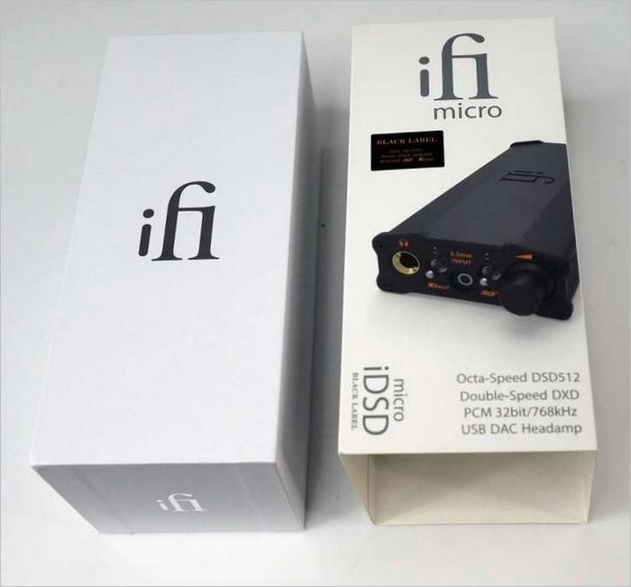 Il DAC portatile iFi micro idsd black labe