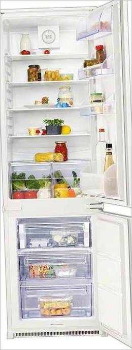 Il frigorifero Zanussi ZBB29430SA