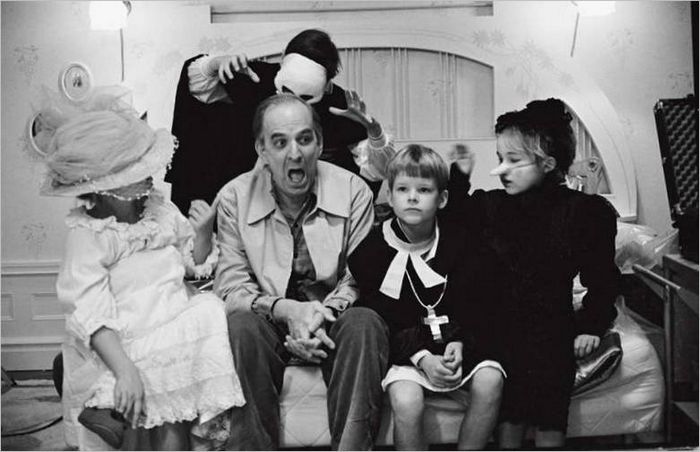 7. Ingmar Bergman sul set di 