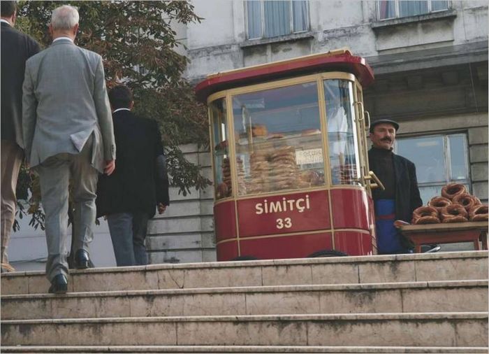 Una scena di strada a Istanbul