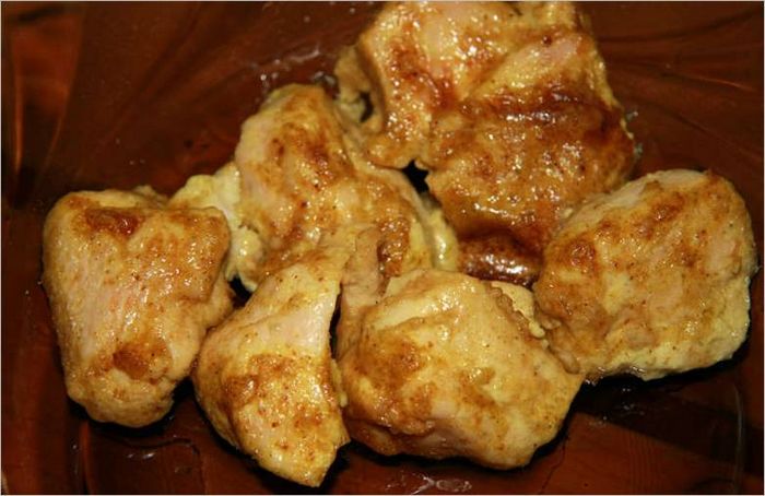 Pollo in panna acida