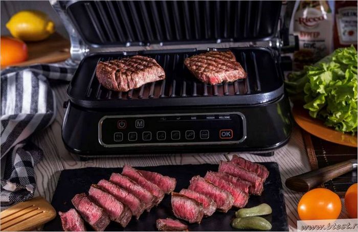 REDMOND SteakMaster con bistecca Bistecchiere REDMOND