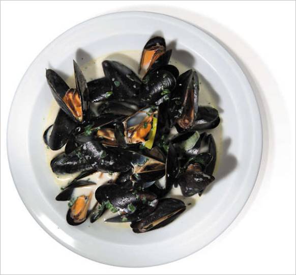 Cozze in crema