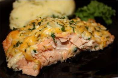 Salmone al formaggio